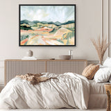 Vermillion Landscape III Canvas Print