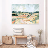 Vermillion Landscape III Canvas Print