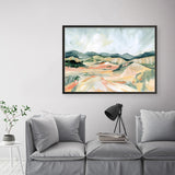 Vermillion Landscape III Art Print