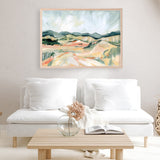 Vermillion Landscape III Art Print