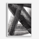 Under the Bridge II Dark Canvas Print