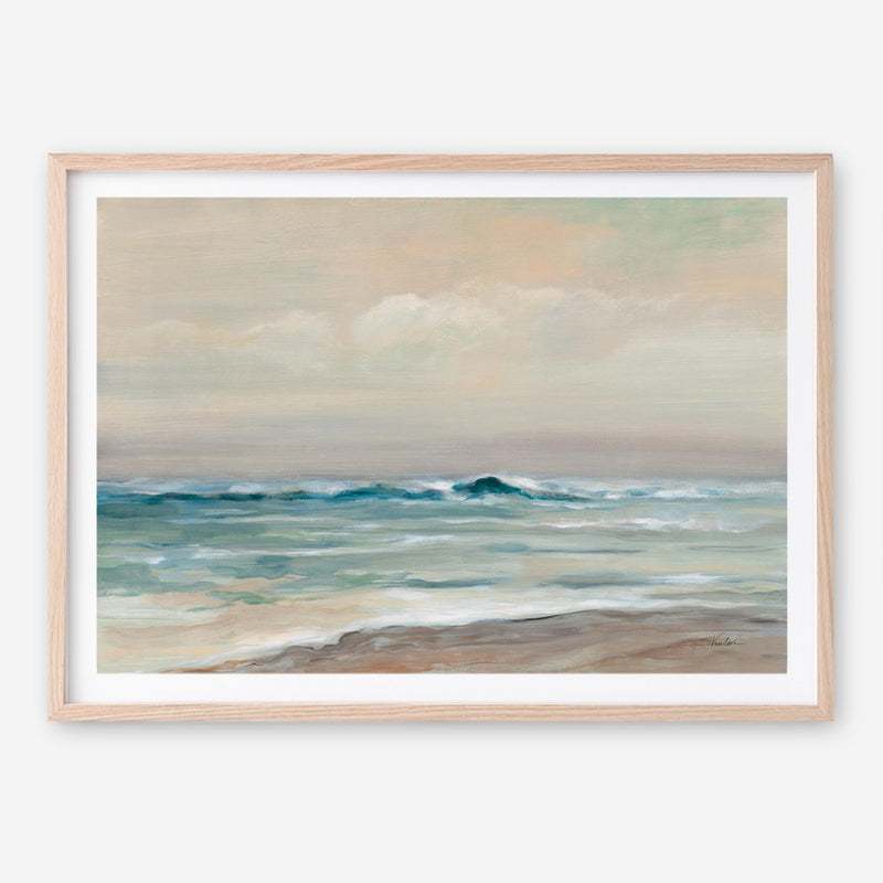 Whispering Ocean Waves Art Print
