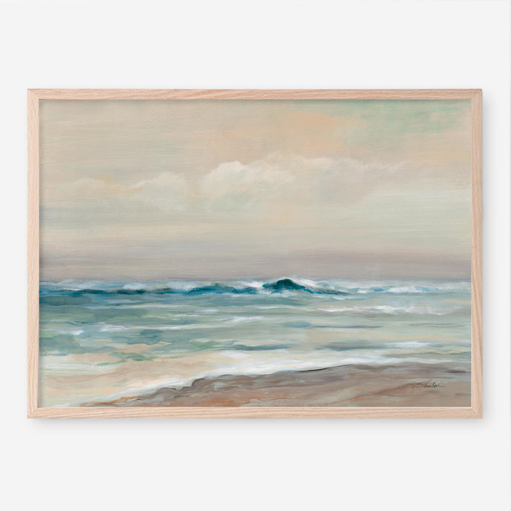 Whispering Ocean Waves Art Print