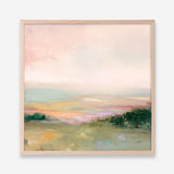 Dark Glowing Valley (Square) Art Print