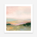 Dark Glowing Valley (Square) Art Print