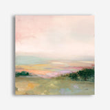 Dark Glowing Valley (Square) Canvas Print