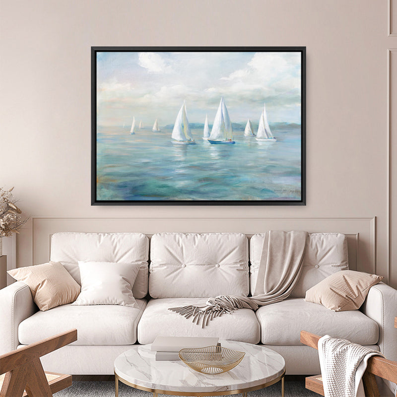 Setting Sail Canvas Print