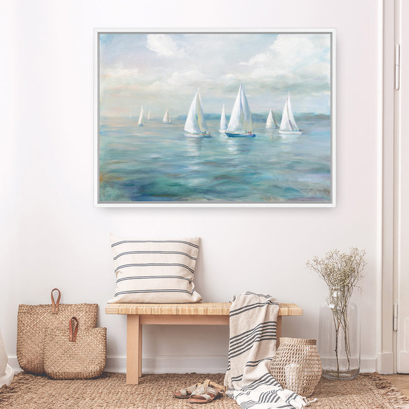 Setting Sail Canvas Print
