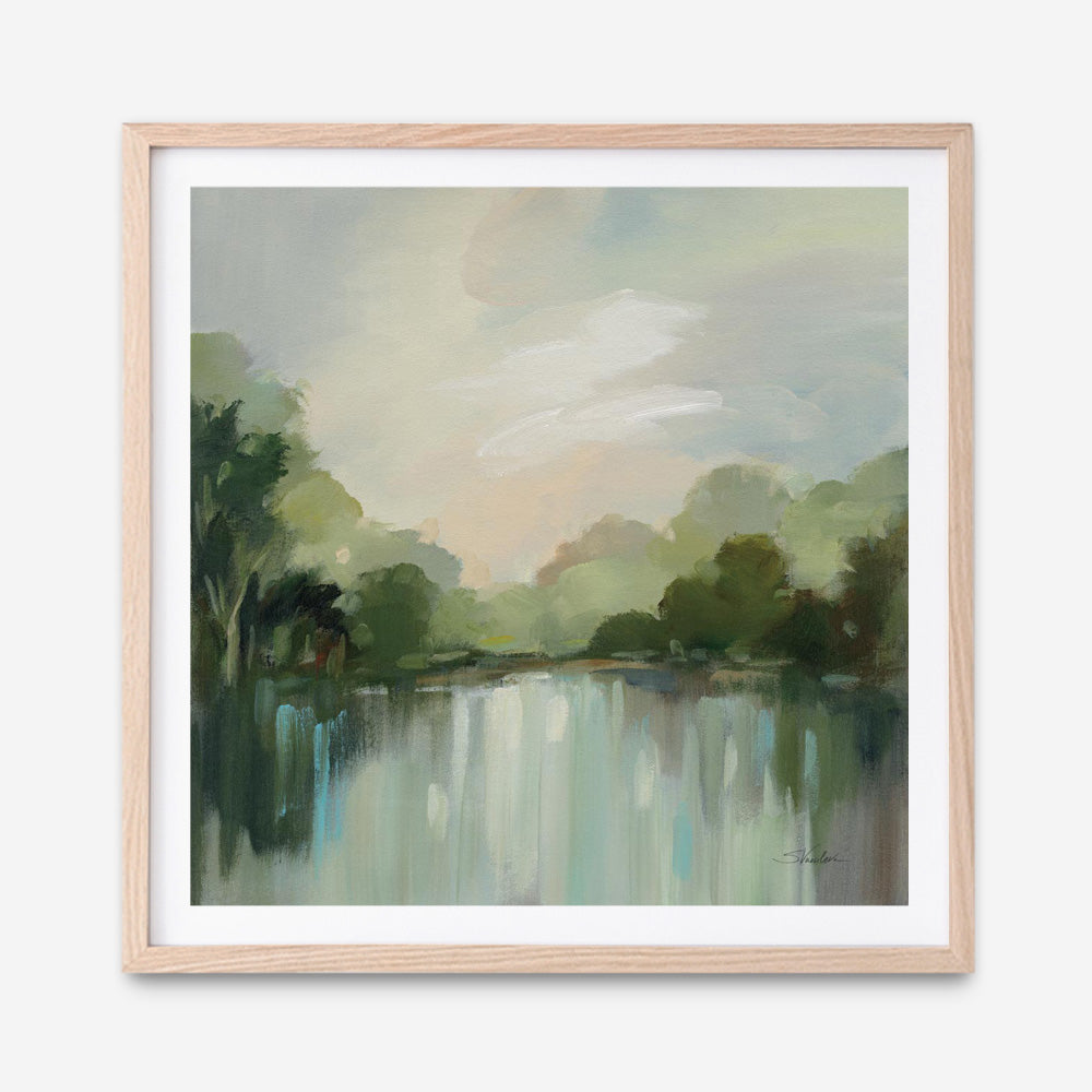 Cool Spring Day (Square) Art Print