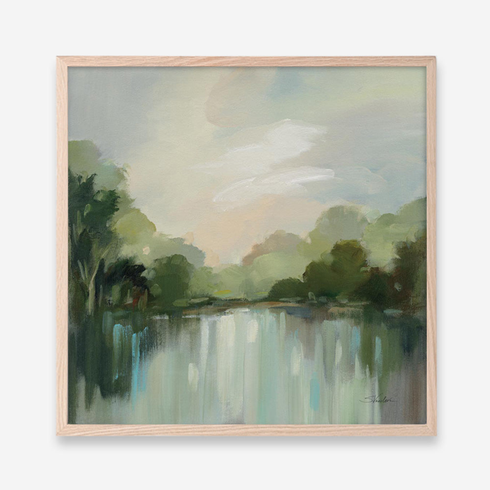 Cool Spring Day (Square) Art Print