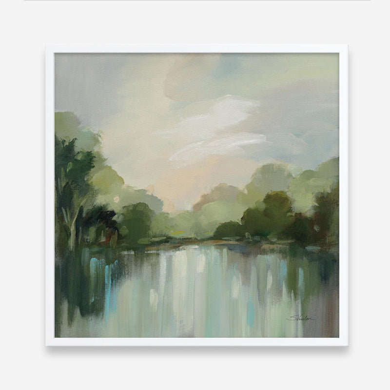 Cool Spring Day (Square) Art Print