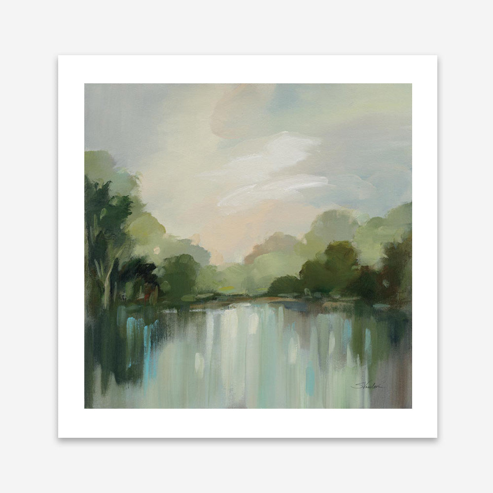 Cool Spring Day (Square) Art Print