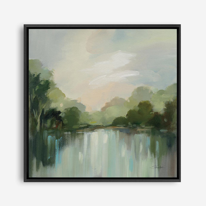 Cool Spring Day (Square) Canvas Print