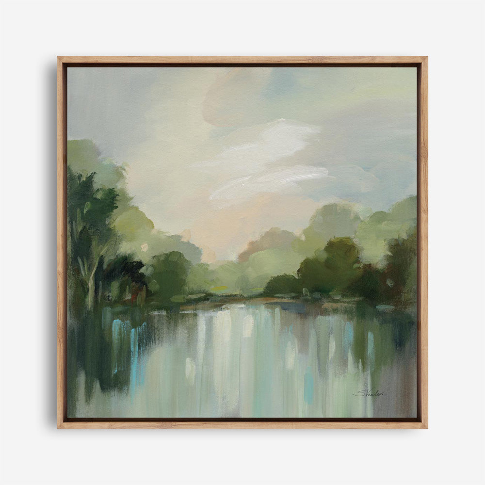 Cool Spring Day (Square) Canvas Print