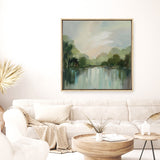 Cool Spring Day (Square) Canvas Print