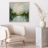 Cool Spring Day (Square) Art Print