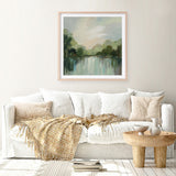 Cool Spring Day (Square) Art Print