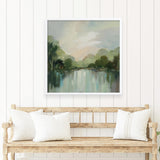 Cool Spring Day (Square) Art Print