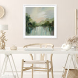 Cool Spring Day (Square) Art Print