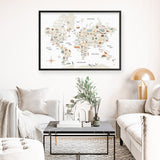 Around the World I Art Print