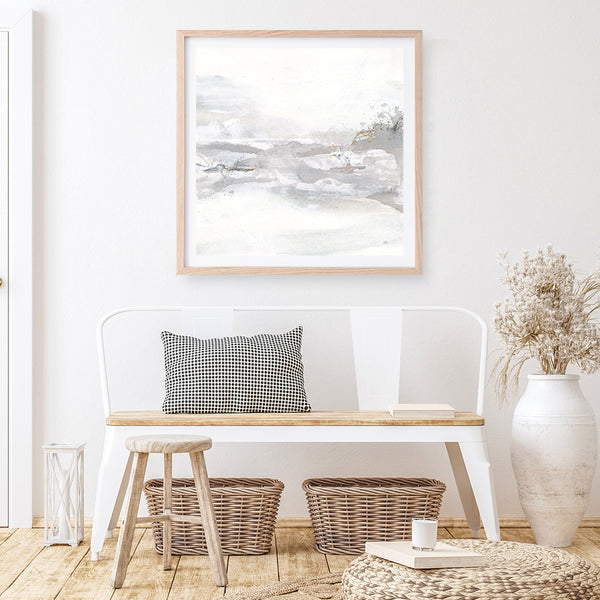 Secondary Abstractions III (Square) Art Print