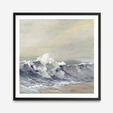 Splashing Wave (Square) Art Print