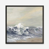 Splashing Wave (Square) Art Print