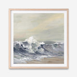 Splashing Wave (Square) Art Print