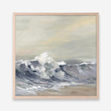 Splashing Wave (Square) Art Print