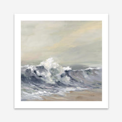 Splashing Wave (Square) Art Print