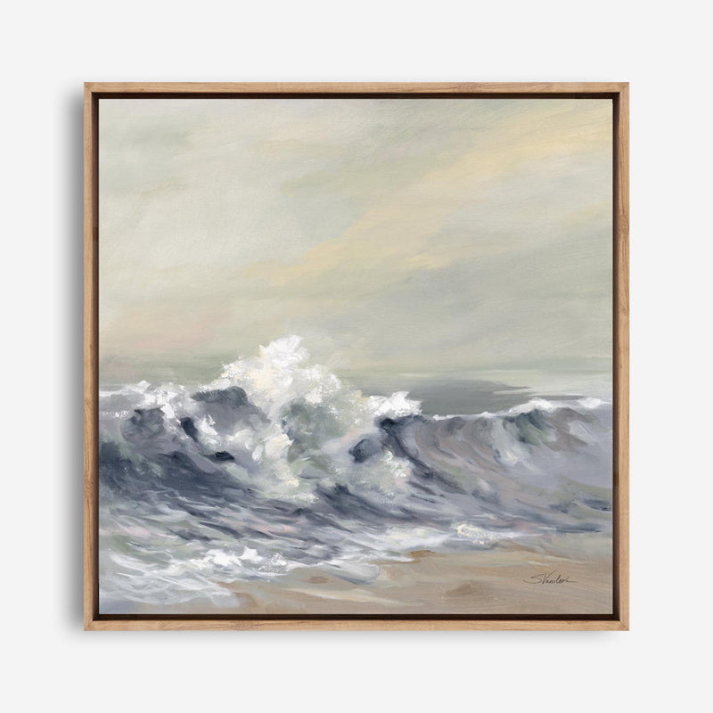 Splashing Wave (Square) Canvas Print