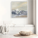 Splashing Wave (Square) Canvas Print