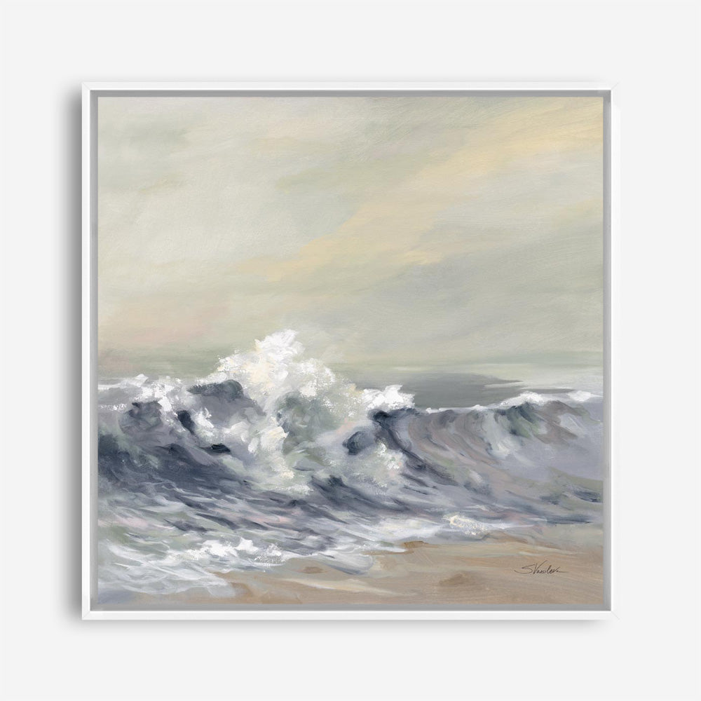 Splashing Wave (Square) Canvas Print