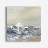 Splashing Wave (Square) Canvas Print