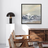 Splashing Wave (Square) Art Print