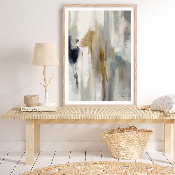 Ethereal Sandy Beach I Art Print