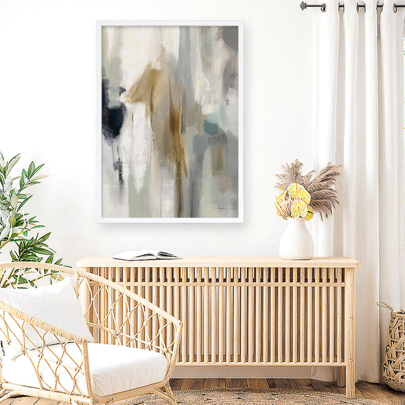 Ethereal Sandy Beach I Art Print