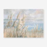 Seaside Pampas Grass Art Print