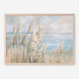 Seaside Pampas Grass Art Print