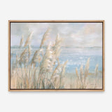 Seaside Pampas Grass Canvas Print