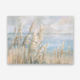 Seaside Pampas Grass Canvas Print