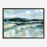 Clouds at Hilltop Art Print