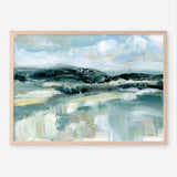 Clouds at Hilltop Art Print