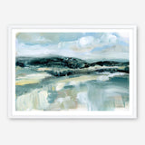 Clouds at Hilltop Art Print