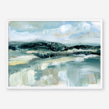 Clouds at Hilltop Art Print