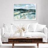 Clouds at Hilltop Art Print