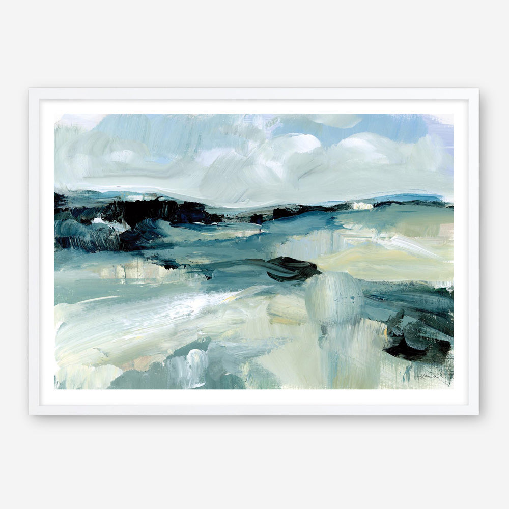 Windswept Landscape Art Print