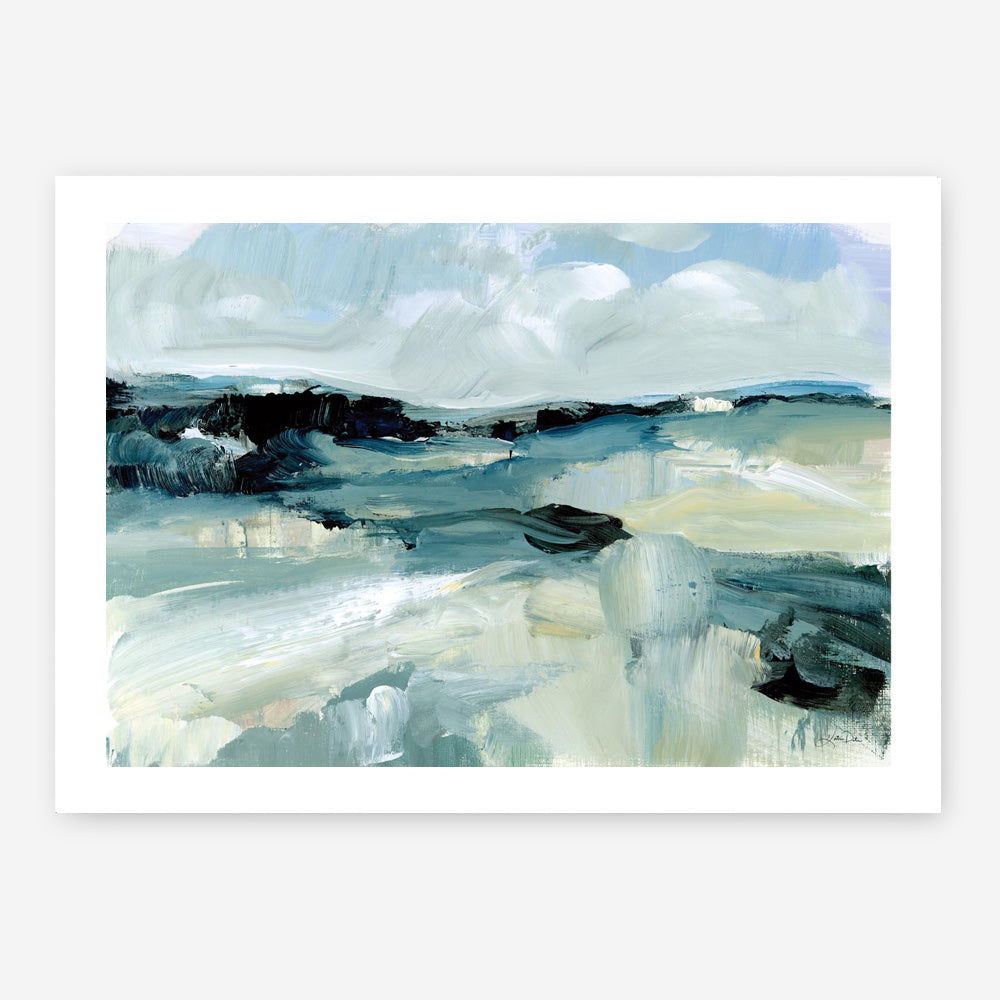 Windswept Landscape Art Print
