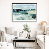 Windswept Landscape Art Print