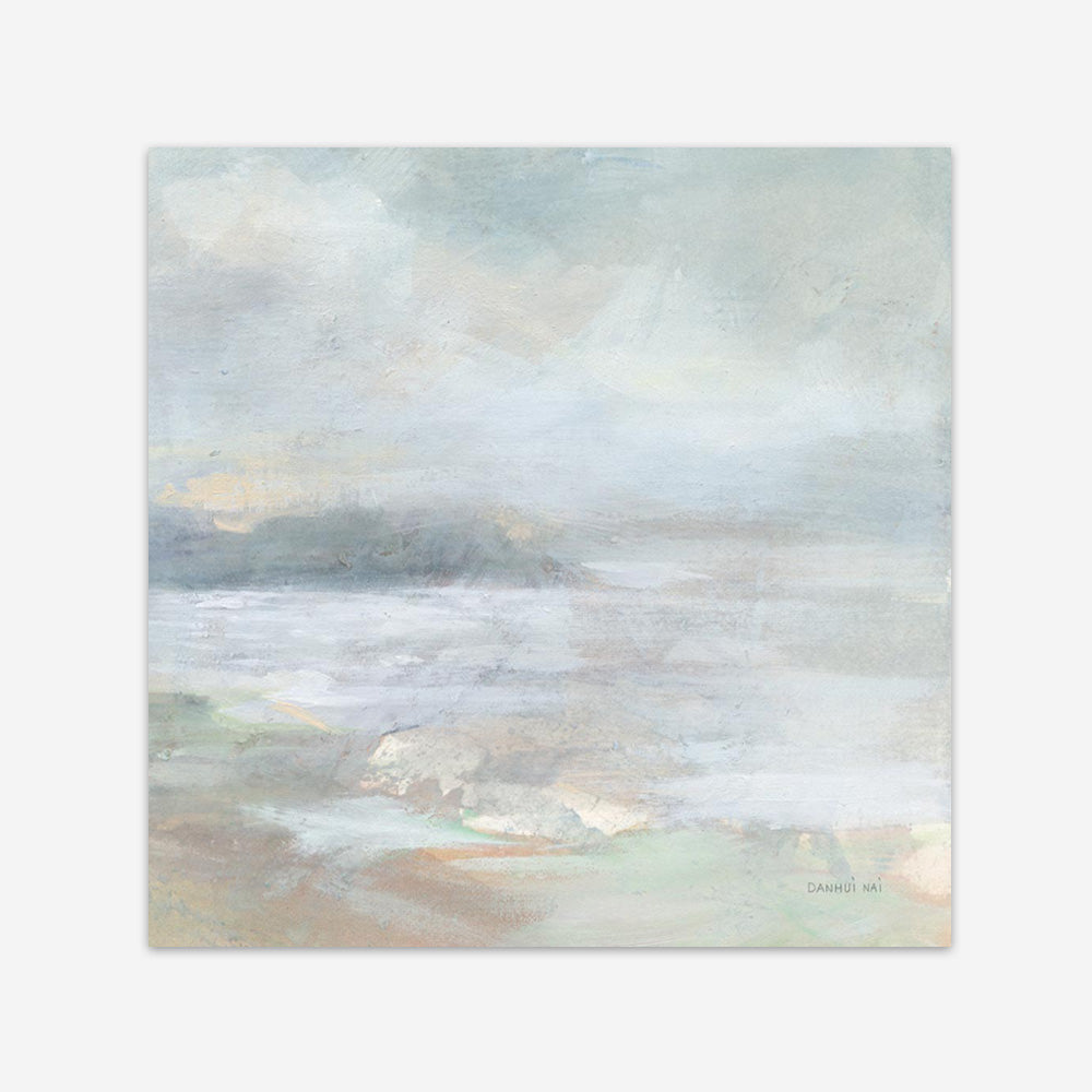 Bay Fog Crop (Square) Art Print